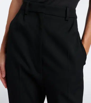 Balenciaga Wool straight pants | Thumbnail 3 Balenciaga Wool straight pants | Thumbnail 3