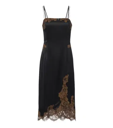 Dorothee Schumacher Lace-trimmed satin slip dress | Thumbnail 1 Dorothee Schumacher Lace-trimmed satin slip dress | Thumbnail 1