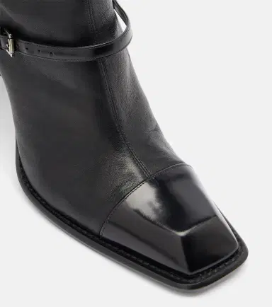 Alexander McQueen Niko leather knee-high boots | Thumbnail 4 Alexander McQueen Niko leather knee-high boots | Thumbnail 4