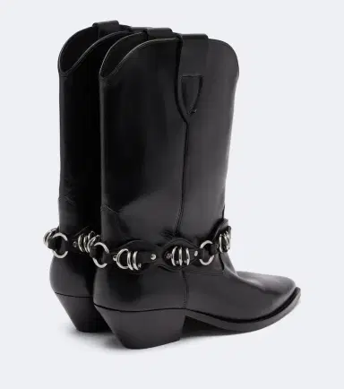 Isabel Marant Duerto embellished leather cowboy boots | Thumbnail 4 Isabel Marant Duerto embellished leather cowboy boots | Thumbnail 4