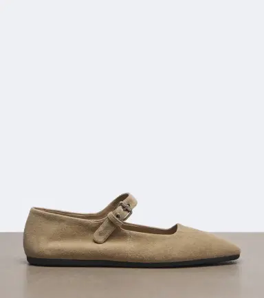Miu Miu Suede Mary Jane flats | Thumbnail 4 Miu Miu Suede Mary Jane flats | Thumbnail 4