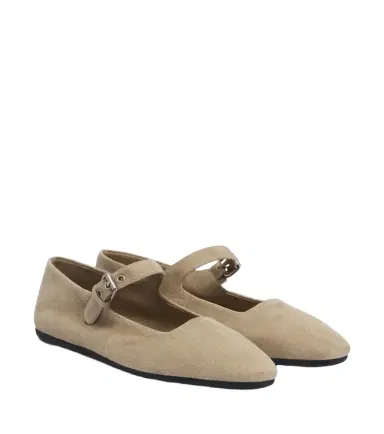 Miu Miu Suede Mary Jane flats | Thumbnail 1 Miu Miu Suede Mary Jane flats | Thumbnail 1