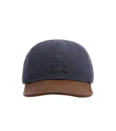 Miu Miu Leather-trimmed drill baseball cap | Thumbnail 1 Miu Miu Leather-trimmed drill baseball cap | Thumbnail 1