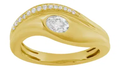 Wish Fine Jewelry 0.40ct Diamond 14K Gold Cocktail Ring | Thumbnail 1 Wish Fine Jewelry 0.40ct Diamond 14K Gold Cocktail Ring | Thumbnail 1