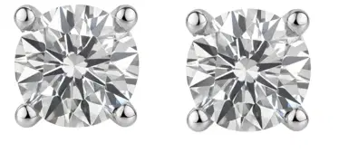 Wish Fine Jewelry 0.90ct Diamond 14K Gold Stud Round Earrings | Thumbnail 1 Wish Fine Jewelry 0.90ct Diamond 14K Gold Stud Round Earrings | Thumbnail 1