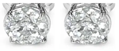 Wish Fine Jewelry 1.20ct Diamond 14K Gold Stud Round Earrings | Thumbnail 1 Wish Fine Jewelry 1.20ct Diamond 14K Gold Stud Round Earrings | Thumbnail 1