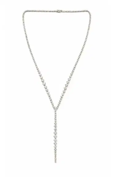 Wish Fine Jewelry 9.4ct Diamond 14K Gold Lariat Necklace | Thumbnail 1 Wish Fine Jewelry 9.4ct Diamond 14K Gold Lariat Necklace | Thumbnail 1