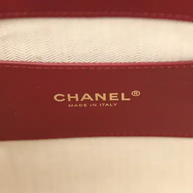 Chanel Chanel "CC Loop" Bucket Bag with Leather Strap Dark Beige Suede, Black Leather Gold Hardware | Thumbnail 11 Chanel Chanel "CC Loop" Bucket Bag with Leather Strap Dark Beige Suede, Black Leather Gold Hardware | Thumbnail 11