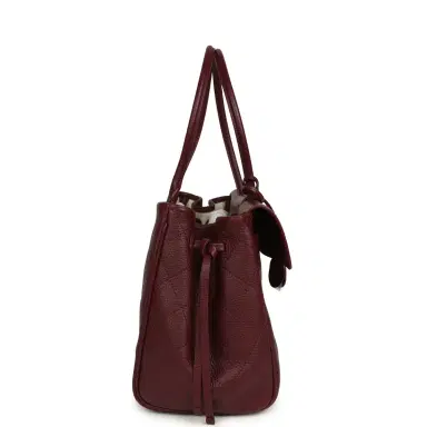 Chanel Chanel Large "Urban Essential" East West Shopping Tote Dark Burgundy Caviar Gold Hardware | Thumbnail 3 Chanel Chanel Large "Urban Essential" East West Shopping Tote Dark Burgundy Caviar Gold Hardware | Thumbnail 3