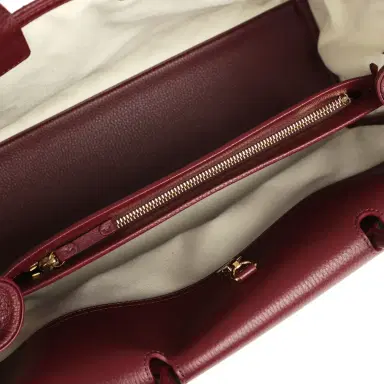 Chanel Chanel Large "Urban Essential" East West Shopping Tote Dark Burgundy Caviar Gold Hardware | Thumbnail 7 Chanel Chanel Large "Urban Essential" East West Shopping Tote Dark Burgundy Caviar Gold Hardware | Thumbnail 7