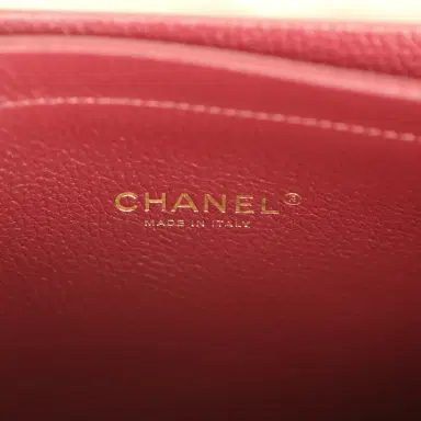 Chanel Chanel Large "Urban Essential" East West Shopping Tote Dark Burgundy Caviar Gold Hardware | Thumbnail 10 Chanel Chanel Large "Urban Essential" East West Shopping Tote Dark Burgundy Caviar Gold Hardware | Thumbnail 10