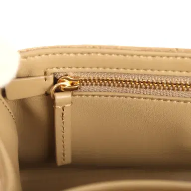 Chanel Chanel Mini "Souplissimo" Flap Bag Beige Suede Gold Hardware | Thumbnail 11 Chanel Chanel Mini "Souplissimo" Flap Bag Beige Suede Gold Hardware | Thumbnail 11