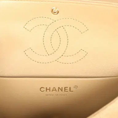 Chanel Chanel Mini "Souplissimo" Flap Bag Beige Suede Gold Hardware | Thumbnail 10 Chanel Chanel Mini "Souplissimo" Flap Bag Beige Suede Gold Hardware | Thumbnail 10