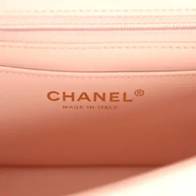 Chanel Chanel Mini Classic Rectangular Flap Bag Light Pink Lambskin Light Gold Hardware | Thumbnail 9 Chanel Chanel Mini Classic Rectangular Flap Bag Light Pink Lambskin Light Gold Hardware | Thumbnail 9