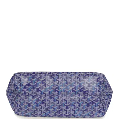 goyard Goyard Goyardine Blueberry Purple Saint Louis GM Tote Palladium Hardware | Thumbnail 6 goyard Goyard Goyardine Blueberry Purple Saint Louis GM Tote Palladium Hardware | Thumbnail 6