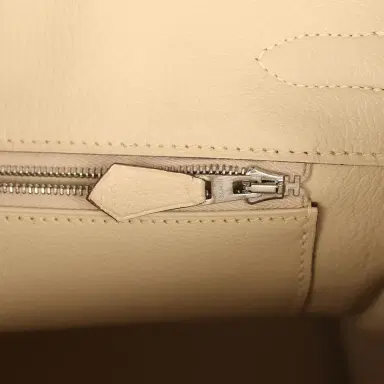 Madison Avenue Couture Pre-owned Hermes Special Order (HSS) Birkin 30 Gris Tourterelle, Etoupe, Parchemin Togo Palladium Hardware | Thumbnail 9 Madison Avenue Couture Pre-owned Hermes Special Order (HSS) Birkin 30 Gris Tourterelle, Etoupe, Parchemin Togo Palladium Hardware | Thumbnail 9