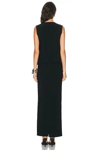 Norma Kamali Babydoll Gown | Thumbnail 3 Norma Kamali Babydoll Gown | Thumbnail 3