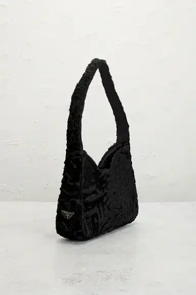 Prada Astrakhan Fur Shoulder Bag | Thumbnail 4 Prada Astrakhan Fur Shoulder Bag | Thumbnail 4