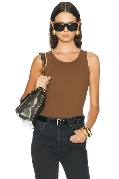 Saint Laurent Cassandre Tank Top | Thumbnail 1 Saint Laurent Cassandre Tank Top | Thumbnail 1