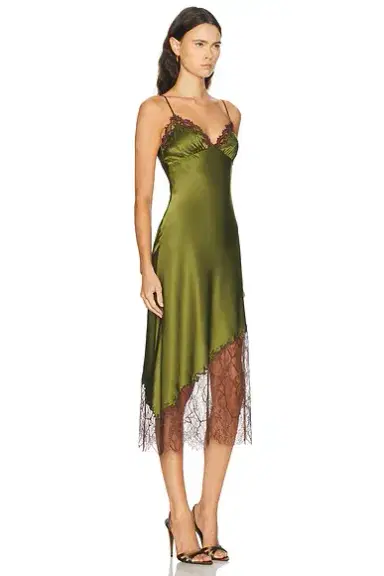 Staud Lara Silk Dress | Thumbnail 2 Staud Lara Silk Dress | Thumbnail 2