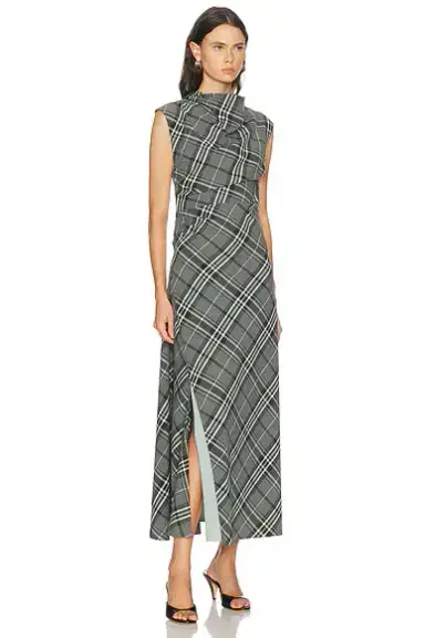 Simkhai Burke Sleeveless Midi Dress | Thumbnail 2 Simkhai Burke Sleeveless Midi Dress | Thumbnail 2