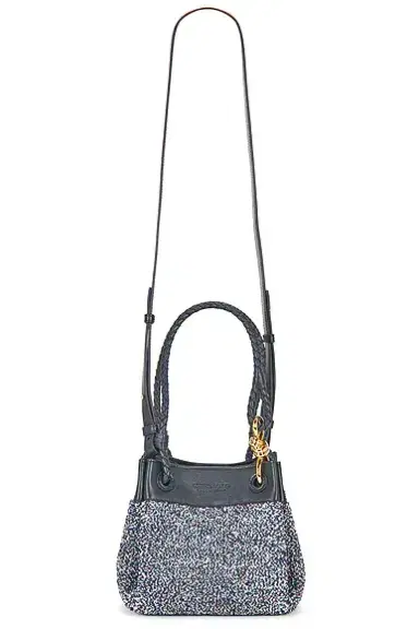 Bottega Veneta Small Parachute Curly Raffia Bag | Thumbnail 1 Bottega Veneta Small Parachute Curly Raffia Bag | Thumbnail 1