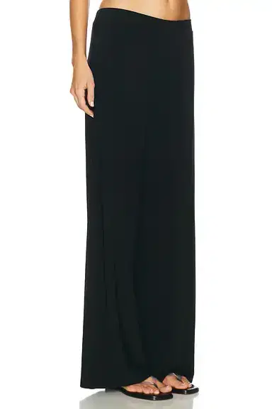 Norma Kamali Flat Front Wide Pant | Thumbnail 2 Norma Kamali Flat Front Wide Pant | Thumbnail 2