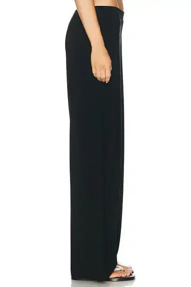 Norma Kamali Flat Front Wide Pant | Thumbnail 3 Norma Kamali Flat Front Wide Pant | Thumbnail 3