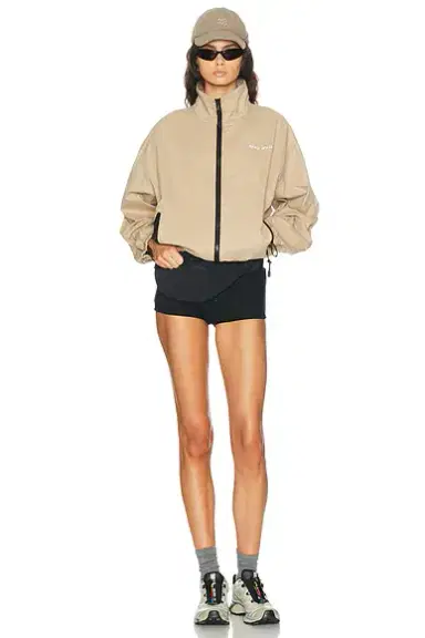 Miu Miu Gabardine Old Jacket | Thumbnail 5 Miu Miu Gabardine Old Jacket | Thumbnail 5