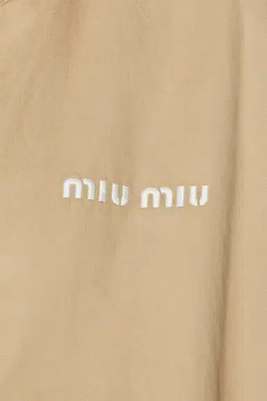 Miu Miu Gabardine Old Jacket | Thumbnail 6 Miu Miu Gabardine Old Jacket | Thumbnail 6