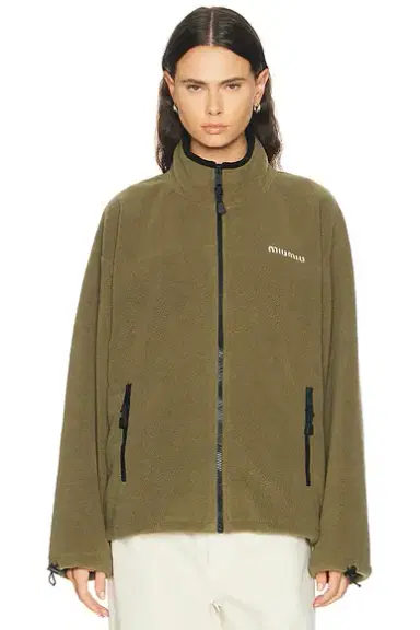 Miu Miu Pile Jacket | Thumbnail 2 Miu Miu Pile Jacket | Thumbnail 2