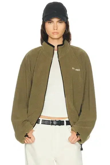 Miu Miu Pile Jacket | Thumbnail 1 Miu Miu Pile Jacket | Thumbnail 1