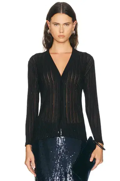 Tom Ford Micro Sequins Evening Cardigan | Thumbnail 1 Tom Ford Micro Sequins Evening Cardigan | Thumbnail 1