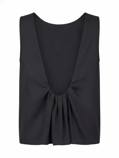 Loulou de Saison Gema Sleeveless Silk Top | Thumbnail 2 Loulou de Saison Gema Sleeveless Silk Top | Thumbnail 2
