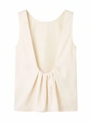 Loulou de Saison Gema Sleeveless Silk Top | Thumbnail 2 Loulou de Saison Gema Sleeveless Silk Top | Thumbnail 2