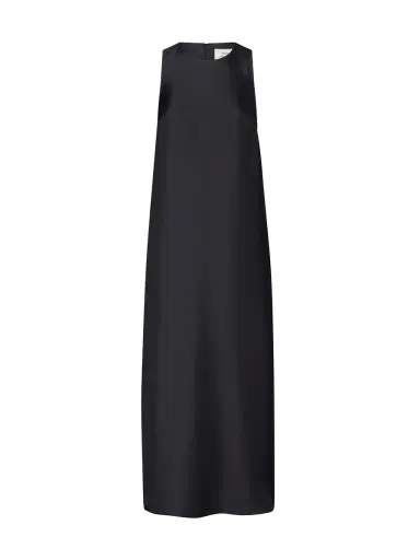 Loulou de Saison Paloma Silk Twist Midi Dress | Thumbnail 1 Loulou de Saison Paloma Silk Twist Midi Dress | Thumbnail 1