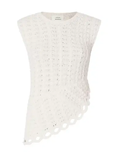 Loulou de Saison Saez Ruffled Crochet Top | Thumbnail 1 Loulou de Saison Saez Ruffled Crochet Top | Thumbnail 1