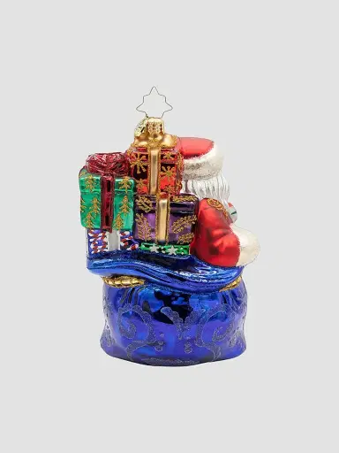 Christopher Radko American Santa Kris Kringle's Bundle Ornament | Thumbnail 2 Christopher Radko American Santa Kris Kringle's Bundle Ornament | Thumbnail 2
