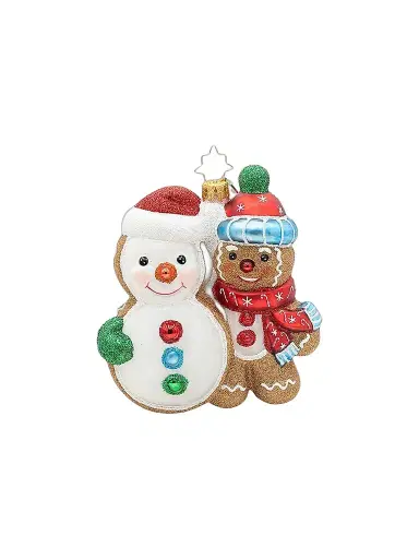 Christopher Radko Candy & Sweets Deck The Dough Glass Ornament | Thumbnail 1 Christopher Radko Candy & Sweets Deck The Dough Glass Ornament | Thumbnail 1