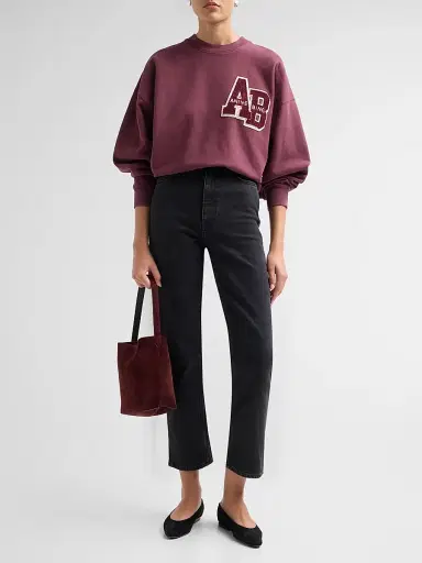 Anine Bing Women's Jane High-Rise Slim Jeans - Vintage Black - Size 32 | Thumbnail 2 Anine Bing Women's Jane High-Rise Slim Jeans - Vintage Black - Size 32 | Thumbnail 2