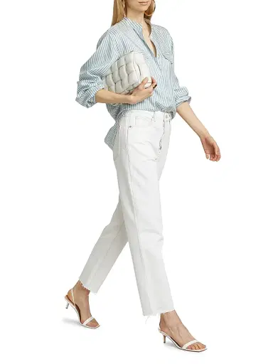Frame Women's Le Mec High-Rise Tapered Jeans | Thumbnail 2 Frame Women's Le Mec High-Rise Tapered Jeans | Thumbnail 2