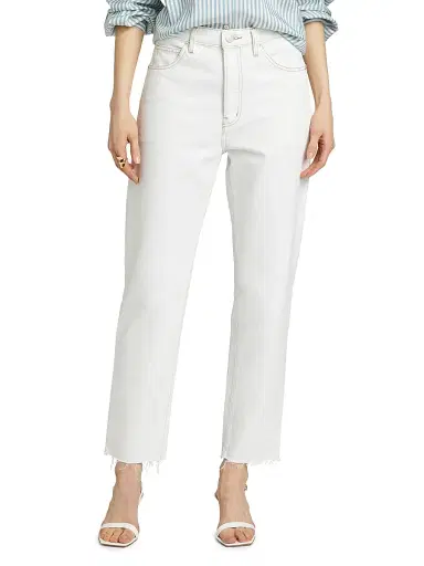 Frame Women's Le Mec High-Rise Tapered Jeans | Thumbnail 3 Frame Women's Le Mec High-Rise Tapered Jeans | Thumbnail 3