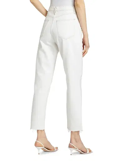 Frame Women's Le Mec High-Rise Tapered Jeans | Thumbnail 5 Frame Women's Le Mec High-Rise Tapered Jeans | Thumbnail 5