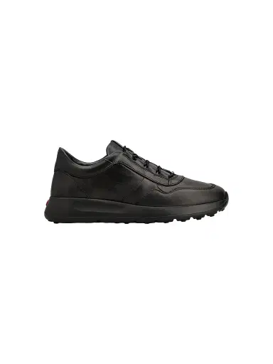 Tod's Men's Sportivo Allacciato Leather Low-Top Sneakers - Black | Thumbnail 1 Tod's Men's Sportivo Allacciato Leather Low-Top Sneakers - Black | Thumbnail 1