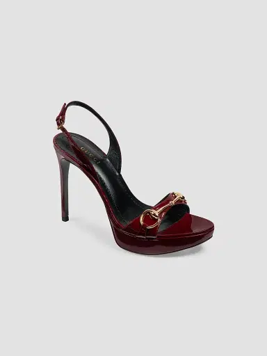 Gucci Women's Donna 105MM Horsebit Platform Sandal - Anemone | Thumbnail 2 Gucci Women's Donna 105MM Horsebit Platform Sandal - Anemone | Thumbnail 2