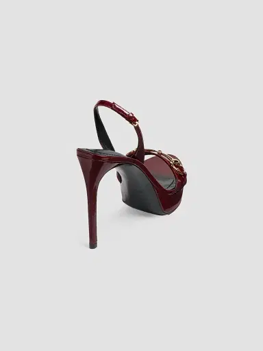 Gucci Women's Donna 105MM Horsebit Platform Sandal - Anemone | Thumbnail 3 Gucci Women's Donna 105MM Horsebit Platform Sandal - Anemone | Thumbnail 3