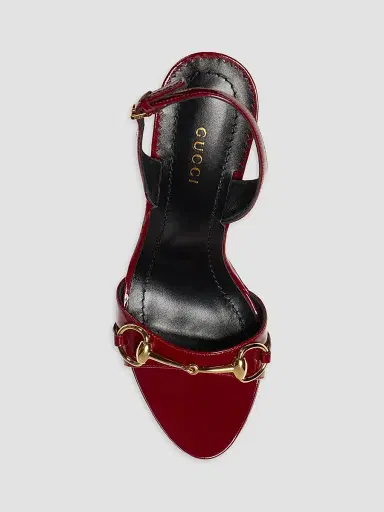Gucci Women's Donna 105MM Horsebit Platform Sandal - Anemone | Thumbnail 5 Gucci Women's Donna 105MM Horsebit Platform Sandal - Anemone | Thumbnail 5