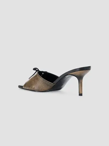 Staud Women's Blake Leather Mule Sandals - Toast Distressed | Thumbnail 3 Staud Women's Blake Leather Mule Sandals - Toast Distressed | Thumbnail 3