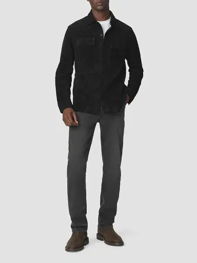 Joe's Jeans Men's Suede Shirt Jacket - Black - Size XXL | Thumbnail 2 Joe's Jeans Men's Suede Shirt Jacket - Black - Size XXL | Thumbnail 2
