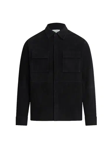 Joe's Jeans Men's Suede Shirt Jacket - Black - Size XXL | Thumbnail 1 Joe's Jeans Men's Suede Shirt Jacket - Black - Size XXL | Thumbnail 1